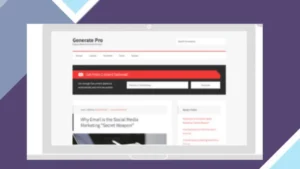 Generate Pro Theme