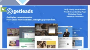 Getleads High-Performance Landing Page WordPress Theme