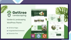 Gettree - Garden and Landscaping WordPress Theme