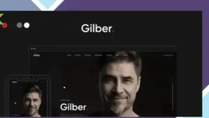 Gilber - Personal CV-Resume WordPress Theme