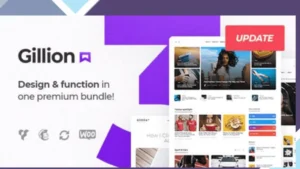 Gillion - Blog Magazine Shop Theme