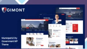 Gimont - City Government WordPress Theme
