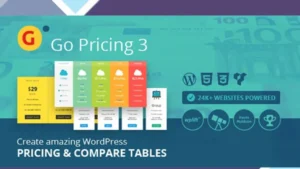 Go Pricing - WordPress Responsive Pricing Tables