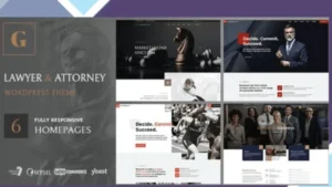 Goldenblatt - Lawyer, Attorney and Law Office Theme