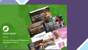GoodHeart - Charity and Nonprofit Elementor Theme