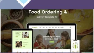 Gourmet - Food Ordering and Delivery Elementor Template Kit
