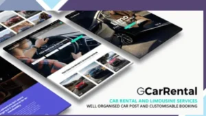 Grand Car Rental - Limousine WordPress Theme