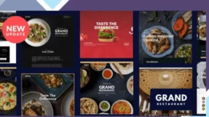Grand Restaurant - WordPress Theme