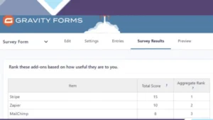 Gravity Forms Survey