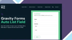 Gravity Perks Auto List Field