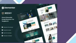 Grendy - Green and Renewable Energy Solutions Elementor Template Kit