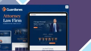 Guardianes - Attorney Law Firm Elementor Pro Template Kit