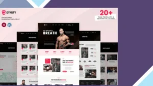 Gymify - Gym and Fitness Elementor Pro Template Kit