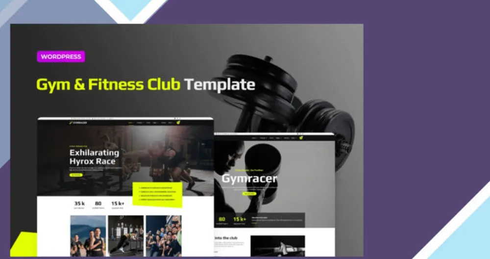 Gymracer - Hyrox Gym Elementor Pro Template Kit 1 Gymracer - Hyrox Gym Elementor Pro Template Kit