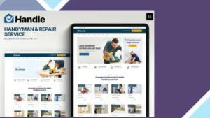 Handle - Handyman and Repair Service Elementor Template Kit