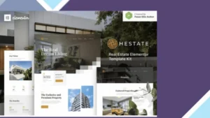 Hestate - Real Estate Elementor Template Kit