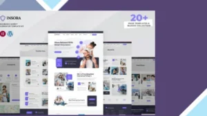 Insora - Insurance Agency Elementor Template Kit