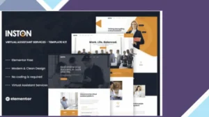 Inston - Virtual Assistant Services Elementor Template Kit