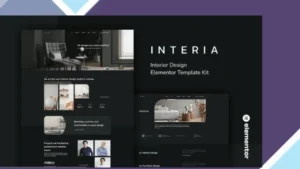 Interia - Interior Design Elementor Template Kit