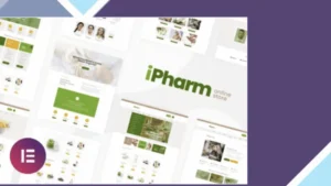 iPharm - Online Pharmacy Woocommerce Elementor Template Kit