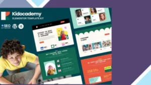Kidocademy - Kindergarten and Preschool Elementor Template Kit