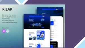 Kilap - Car Wash and Detailing Service Elementor Template Kit