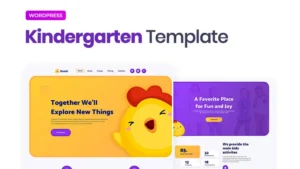 Kooki - Kindergarten Elementor Template Kit