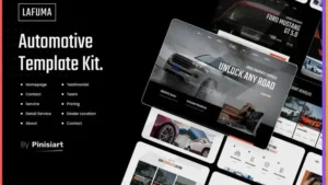 Lafuma - Car Rental & Auto Dealer Elementor Template Kit