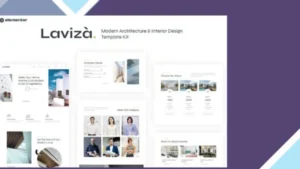 Laviza - Modern Architecture and Interior Design Template Kit