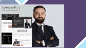 Lawtarro - Attorney and Law Firm Elementor Template Kit