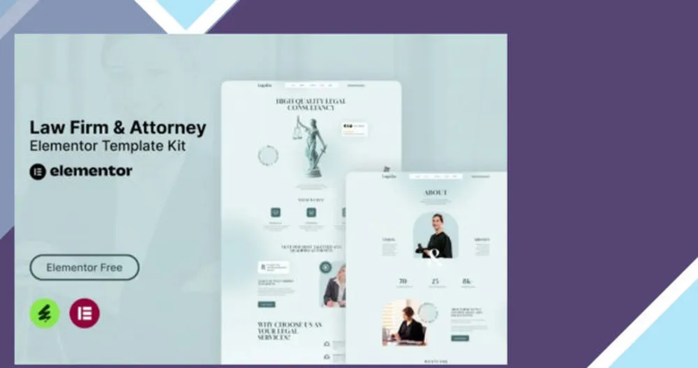 Legalize - Law Firm and Attorney Elementor Template Kit 1 Legalize - Law Firm and Attorney Elementor Template Kit