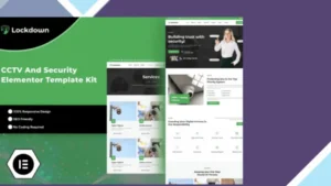 Lockdown - CCTV and Security Elementor Template Kit