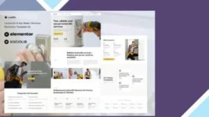 LockFix - Locksmith and Key Maker Service Elementor Template Kit