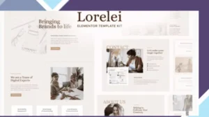 Lorelei - Feminine Business Elementor Template Kit