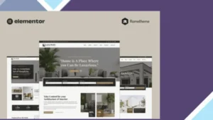 Luxxy - Luxurious Interior and Architecture Elementor Pro Full Site Template Kit