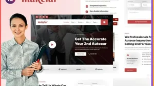 Makelar - Autocar Inspection Services Elementor Template Kit