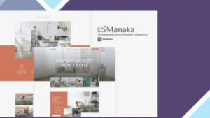 Manaka - Architecture and Interior Elementor Template Kit