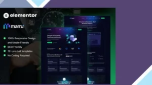 Marru - Saas and AI Services Elementor Pro Template Kit