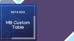 MB Custom Table