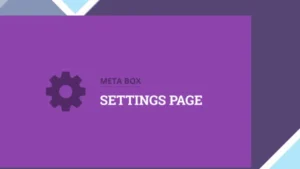 MB Settings Page