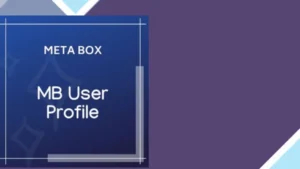 MB User Profile