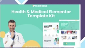 Medicate - Health and Medical Elementor Template Kit