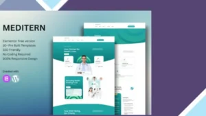 Meditern - Medical Elementor Template Kit