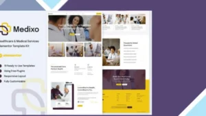 Medixo - Healthcare and Medical Services Elementor Template Kit