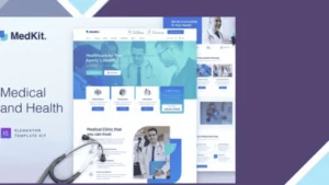 MedKit - Health and Medical Elementor Template Kit