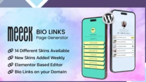 Meeek - Elementor Bio Links Builder for WordPress