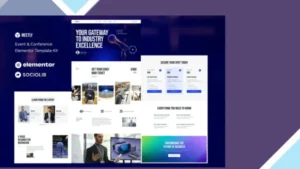 Meetly - Event and Conference Elementor Template Kit
