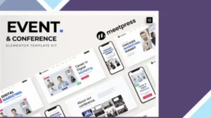 Meetpress - Event and Conference Elementor Template Kit