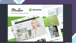 Mentora - Personal Coach Elementor Template Kit