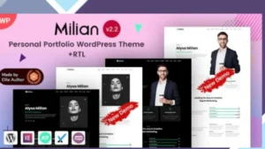 Milian - Personal Portfolio Elementor WordPress